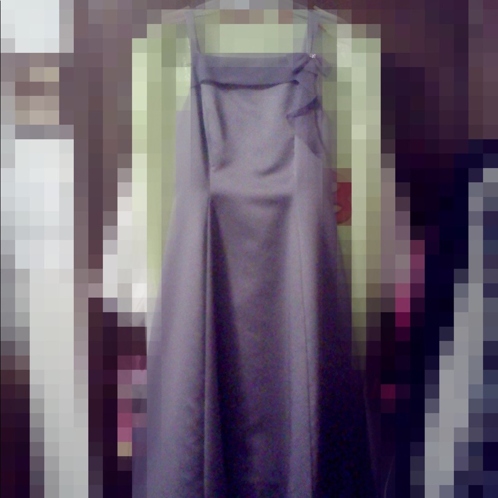 Purple Junior Bridesmaid/Prom Dress